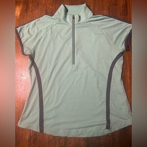 Women's Light Green Active Top